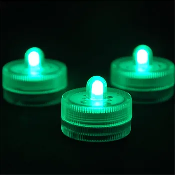 KITOSUN CR2032 LED TeaLight на батарейках Водонепроницаемый светодиодный светильник с акцентом, Погружной Флоралит для Свадебного декора