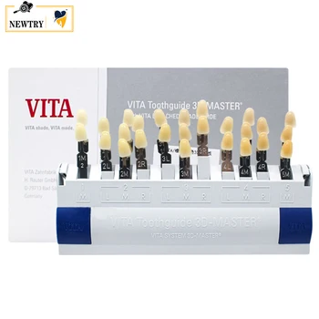Руководство По Отбеливанию зубов Vita 3D Master 29 Цветов Сравнение Отбеливания зубов Toothguide Стоматологическая Клиника Инструменты Для Колориметрических Пластин