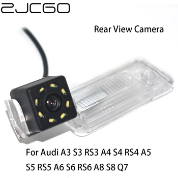 ZJCGO CCD Автомобильная Камера Заднего Вида с Обратным Резервированием, Парковочная Камера Ночного Видения для Audi A3 S3 RS3 A4 S4 RS4 A5 S5 RS5 A6 S6 RS6 A8 S8 Q7