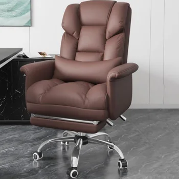 Современное Эргономичное Офисное кресло, Компьютерное мобильное Игровое Кресло, Кожаное Игровое кресло, Макияж, Мебель для Геймеров Класса Люкс