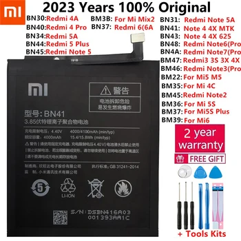 Xiao Mi Оригинальный Аккумулятор Для Xiaomi Mi Redmi Note 3 K3 3S 3X 4 4X 4A 5 6 5A 6A 7 Mi5 Mi 4C 5X Mi6 K30 Poco F2 Plus Pro Аккумуляторы
