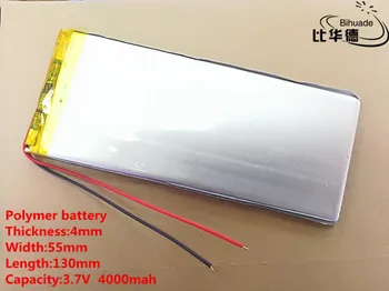 Полимерные литиевые батареи 3,7 В 4000 мАч 4055130 для литий-ионных аккумуляторов 7 дюймов 8 дюймов 9 дюймов