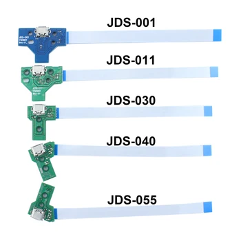 1 шт. USB Порт Для зарядки Разъем Печатной платы Для 12Pin JDS 011 030 040 055 14Pin 001 Разъем Для Контроллера PS4 12P 14P