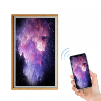 21,5-дюймовая цифровая фоторамка wifi цифровая картинка крипто nft экранная рамка smart digital art frame antiglare