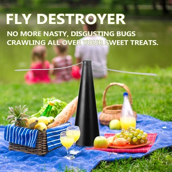 Средство для уничтожения мух с подзарядкой от USB Вентиляторы для отпугивания вредителей Средство для защиты пищевых продуктов От Мух И насекомых Вентилятор Для отпугивания мух