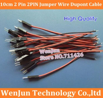 бесплатная доставка 2,54 мм 2P 2pin Соединительный кабель с проводом 24AWG Высокого качества