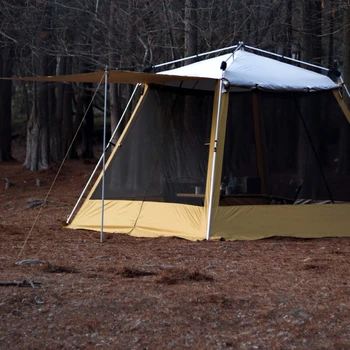 Походная палатка на открытом воздухе, Утолщенная Автоматическая Палатка для кемпинга, палатка-беседка, Солнцезащитный тент для кемпинга