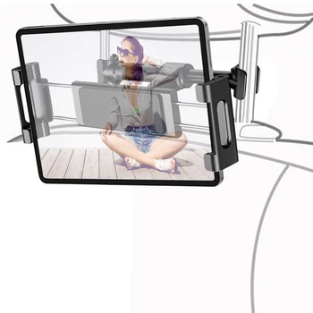 Автомобильный держатель планшета для iPad Huawei с диагональю от 4,7 до 13 дюймов, подставки для планшетных телефонов Xiaomi, держатель планшета на заднем сиденье автомобиля