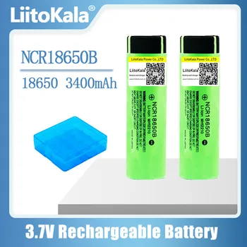 Горячая LiitoKala новый оригинальный NCR18650B 34B 3,7 В 18650 3400 мАч литиевая аккумуляторная батарея для фонарика + коробка 18650