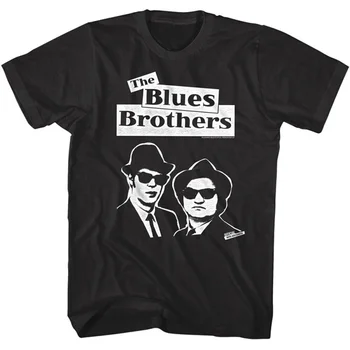 Мужская футболка с логотипом Blues Brothers Stbbbles, Джейк и Элвуд Белаши Эйкройд Чикаго