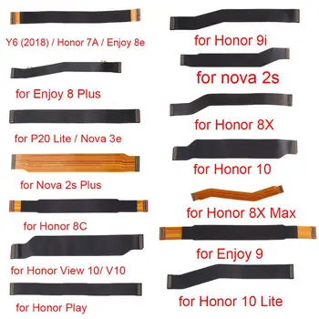 Для Huawei Y6 (2018)/Honor 7A/Enjoy 8e/8 Plus/P20 Lite/Nova 3e/8C/View 10/Play/9i Основной разъем материнской платы ЖК-гибкий кабель
