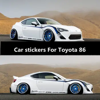 Автомобильные наклейки для спортивного кузова Toyota 86 внешний вид декоративные наклейки тянущие цветы