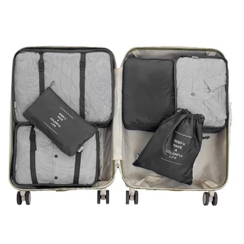 Органайзеры для дорожных чемоданов, сумка-органайзер для одежды, упаковочные кубики для багажа, Переносные Дорожные органайзеры для хранения