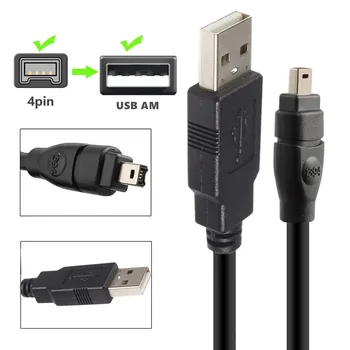 Разъем USB к Firewire IEEE 1394 4-Контактный Разъем iLink Адаптер Кабель для Sony DCR-TRV75E DV Адаптер 1,8 м/3 м/4,5 м