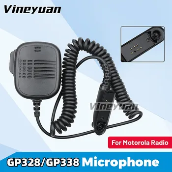 Высококачественный Динамик Микрофон PTT 5 Ядерный Для Motorola GP328 GP338 GP339 GP320 GP340 HT750 HT1250 MTP700 PTX 760 Двухстороннее Радио