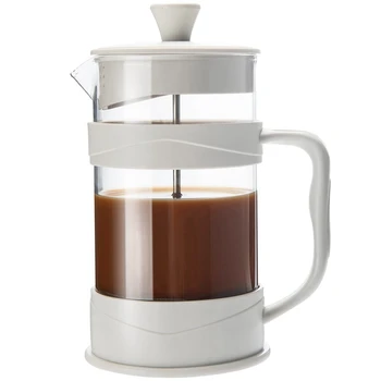 Кофеварка Для приготовления чая с французским фильтром высокого давления, Походная мини-кофеварка для холодного приготовления кофе/чая 12 унций