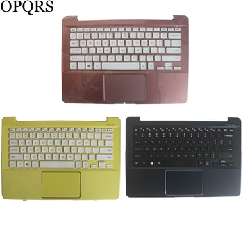 Новая Английская Клавиатура для ноутбука SAMSUNG 905S3K 910S3K 910S3L US с Подставкой для рук верхняя Крышка