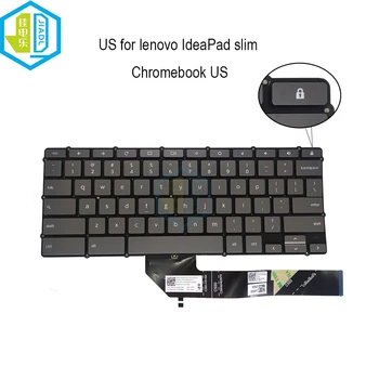 Оригинальная английская клавиатура с подсветкой для Lenovo IdeaPad SLIM 350I Chromebook US SN20X54700 SN21E96169 подсветка клавиатур ноутбуков
