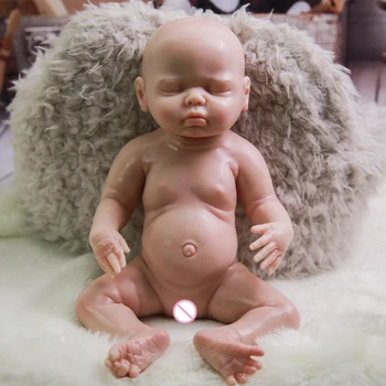 COSDOLL 2,4 кг 41 см Reborn Baby Dolls, Силиконовая Кукла для Всего Тела 