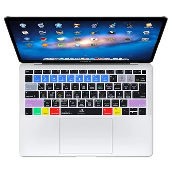 Logic Pro X Shortcuts, силиконовая клавиатура, обложка для MacBook, новейший Air 13 