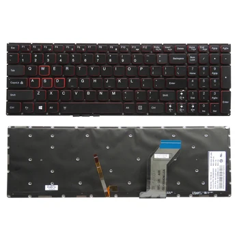 Новая клавиатура для ноутбука Lenovo Ideapad Y700 Y700-15 Y700-15ISK Y700-15ACZ Y700-17ISK Y700-15ISE на английском и американском языках с подсветкой