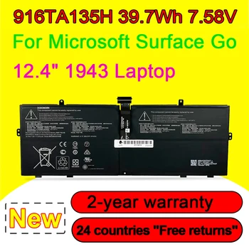 Аккумулятор для ноутбука 916TA135H Для Microsoft Surface Go 1943 12,4 