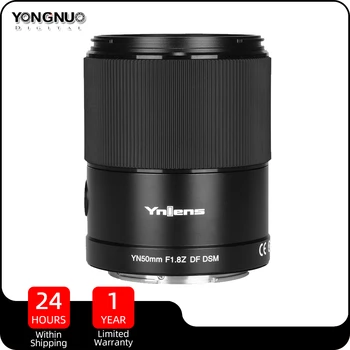 YONGNUO YN50mm 50 мм F1.8Z DF DSM Полнокадровый Стандартный Основной Объектив камеры с автоматической Фокусировкой для Nikon Z Mount Z50 Z5 Z9 Z7 Z6