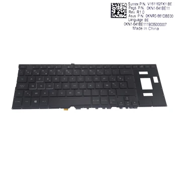 BE Belgium Бельгийская клавиатура с подсветкой для Asus RoG Zephyrus GX531GW GX531GX GX531GXR GX531GWR клавиатуры ноутбуков 0KN1 641BE11