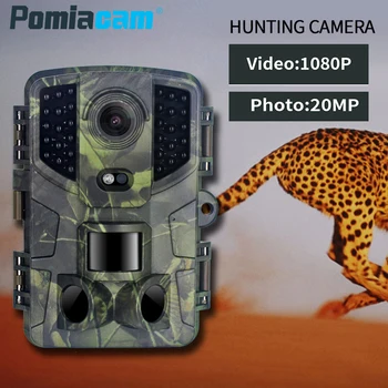 Охотничьи троповые камеры PR800 20MP 1080P Камера дикой природы Фотоловушки камера ночного видения охотничья камера инфракрасная камера