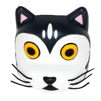 Маска кота-монстра, Косплей, маска для Вечеринки на Хэллоуин, милая маска, японская игра, персонаж аниме, реквизит для выступлений с мячом, Пригодная для носки Смола