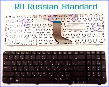 Русская версия клавиатуры RU для ноутбука HP/Compaq CQ61-313AX CQ61-313 CQ61-306TU CQ61-407ca CQ61-303XX CQ61-314US