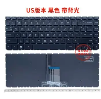 Американская черная клавиатура с подсветкой для HP 14-DG 14-DF 14m-dh 14s-DR 14-DK 14-dq 14s-dq 14-fq TPN-Q207 TPN-Q221 TPN-W139