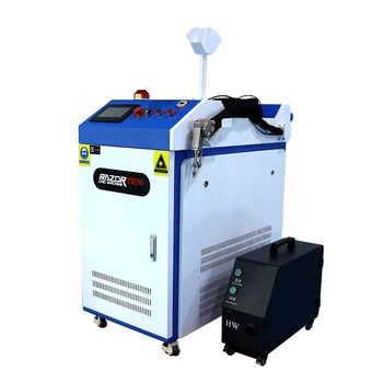 сварочный аппарат 3 в 1 портативная волоконно-лазерная чистящая машина для удаления ржавчины raycus fiber laser