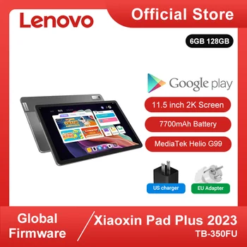 Lenovo Xiaoxin Pad Plus 2023 11,5 Дюймовый 2K Экран Helio G99 6GB 128GB Планшет 120Hz 400nits Android12 7700mAh Lenovo Tab Plus 2023
