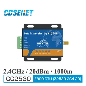 Модуль Zigbee CC2530 RS485 240 МГц 20 дБм Ячеистая сеть Ad Hoc Сеть 2,4 ГГц Радиочастотный приемопередатчик Zigbee E800-DTU (Z2530-485-20)