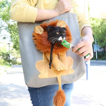 маленькие сумки-переноски для кошек и собак, Регулируемая транспортная сумка на молнии для собак, уличные сумки на плечо для домашних животных, Холщовые сумки-переноски для щенков