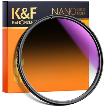 K & F Concept Nano-X GND16 Фильтр для объектива HD Оптическое Стекло Мягкий Градиентный с Покрытием 49 мм 52 мм 55 мм 58 мм 62 мм 67 мм 72 мм 77 мм 82 мм