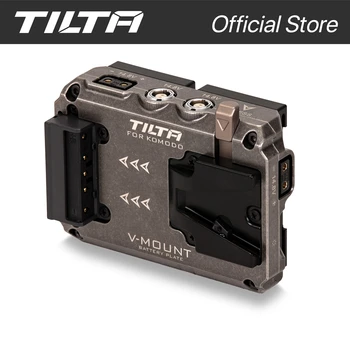 TILTA TA-T08-BPV Двойной адаптер Canon BP для крепления V-образной батарейной пластины для КРАСНОГО адаптера Komodo Gold для крепления батарейной пластины