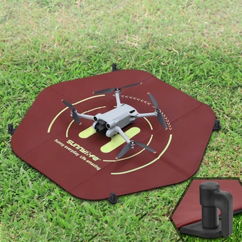 Подходит для DJI Avata Landing pad Mini3 Pro Водонепроницаемая 60-сантиметровая взлетно-посадочная площадка с заточенными гвоздями