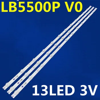 Светодиодная лента Подсветки 13led для HISENS E 55 TV LB5500P V0 HD550X1U82-L1-2019061101 55H78G 55R6E3 55U1 55DS500 55FR 55C2 55D2P