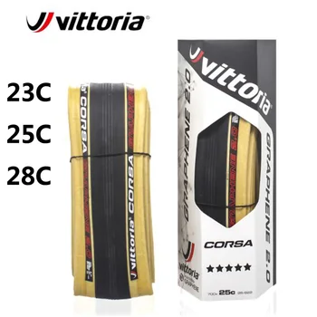 Велосипедная шина 700C Vittoria Corsa/Corsa Control Competition Graphene 2.0 700x23C/25C/28C 320 TPI Для Шоссейных велосипедных шин Clincher