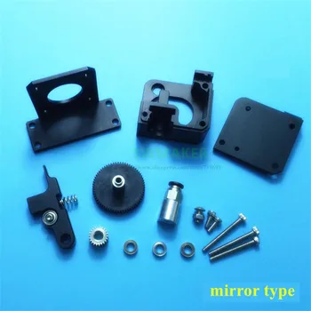 обновление 3D принтера Цельнометаллический экструдер Titan Aero зеркального типа 1,75 мм для 3D принтера Prusa i3 MK2 как для прямого привода, так и для Bowden