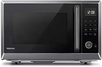 Микроволновая печь ML-EM45PIT (SS) с инверторной технологией, Предметы первой необходимости для кухни, Интеллектуальный датчик, Автоматическое размораживание, 1,6 кубических фута, 13