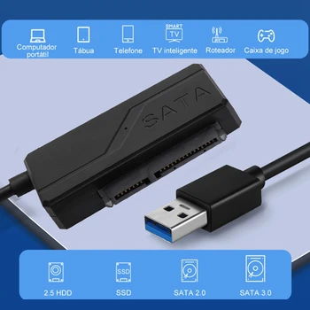 Адаптер SATA к USB 3,0 SATA К USB3.0 Easy Drive Кабель передачи данных SATA к USB Для 2,5-дюймового жесткого диска HDD Адаптер SATA