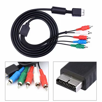 Многокомпонентный AV-кабель длиной 1,8 м Для PlayStation 2, PlayStation 3, Аксессуары для игр PS3, PS2