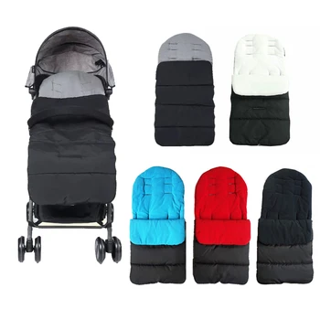 Хлопчатобумажные аксессуары для детских колясок, чехол для ног, теплая подушка для коляски, ветрозащитный спальный мешок для младенцев