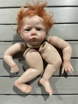 FBBD Artist Painted Kit Reborn Baby23inch Кэмерон С Ручными Вьющимися Рыжими Волосами В Разобранном Виде, Набор Игрушек 