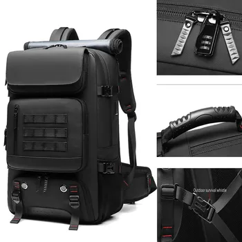 Мужской 17,3-дюймовый Рюкзак для ноутбука, USB-дорожный водонепроницаемый рюкзак, спортивный противоугонный рюкзак для ноутбука, школьная сумка для мужчин и женщин