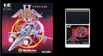 16-битный компьютерный движок HU-CARD: TERRA CRESTA II MANDORA NO GYAKUSHU (японская версия!!)