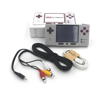 Портативная игровая консоль DIGIRETRO Boy, совместимая с официальными игровыми картами GBA